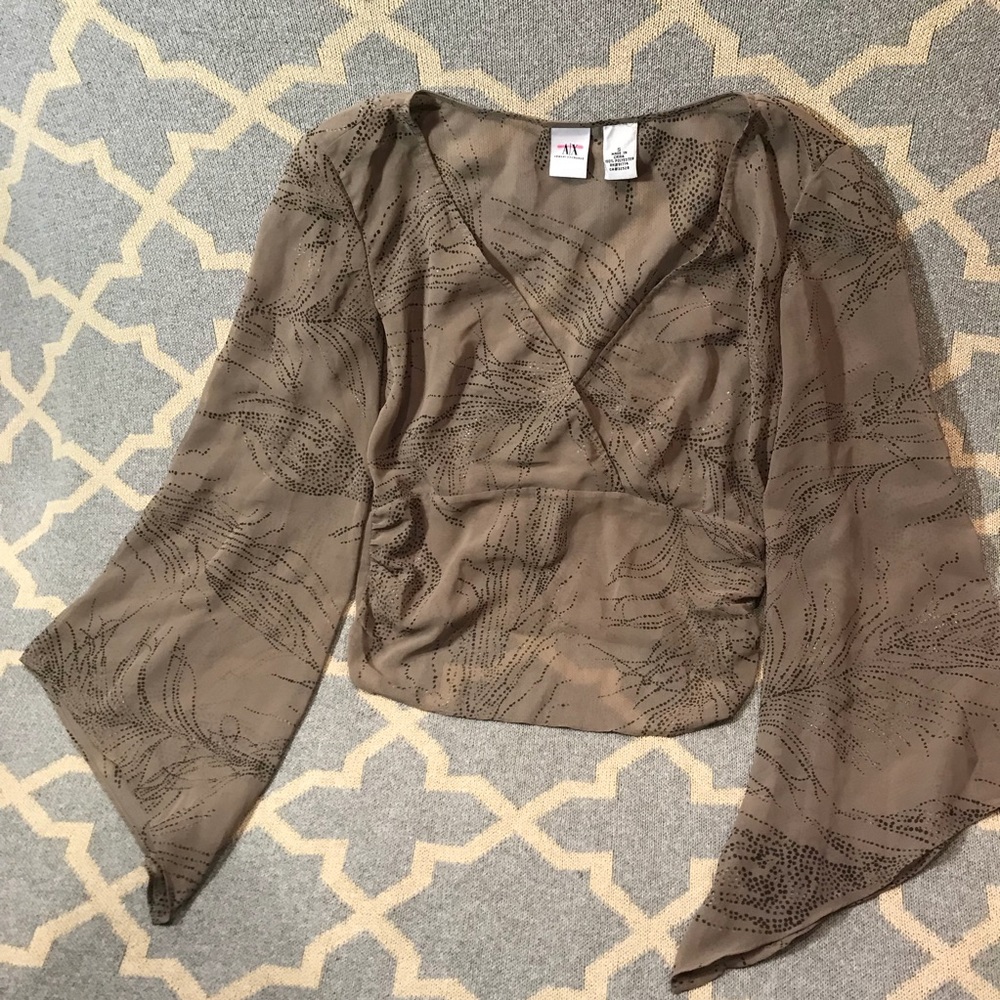 Armani Exchange Crop Top